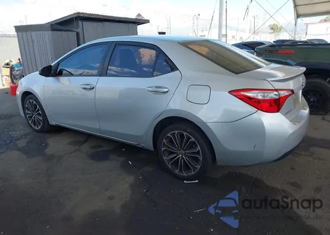 2014 Toyota Corolla S Plus z USA, uszkodzony, nr VIN 2T1BURHE1EC080388